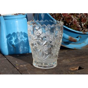 Gammel glas vase