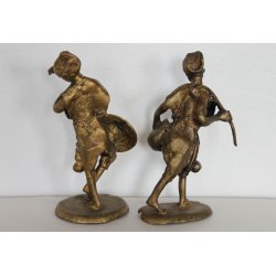 Orientalsk bronze figurer