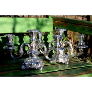 Barokform lysestager