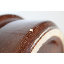 Keramik krukke med lg