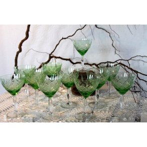 Wien antik hvitvinsglas