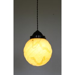 Art Deco glas pendel