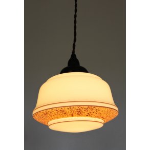 Art Deco glas pendel