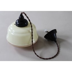 Art Deco glas pendel