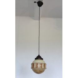 Art Deco glas pendel