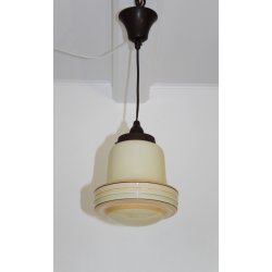 Art Deco glas pendel