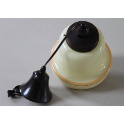 Art Deco glas pendel