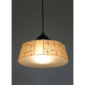 Art Deco glas pendel