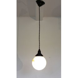 Art Deco glas pendel