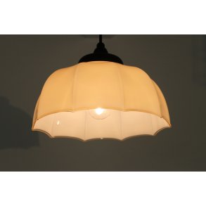 Art Deco glas pendler