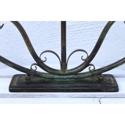 Art Deco bronze lysestage