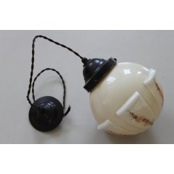 Art Deco glas pendel