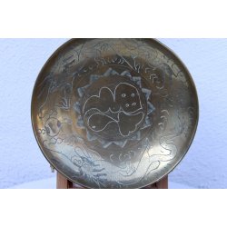 Kinesisk messing bordskl