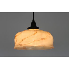 Art Deco glas pendel