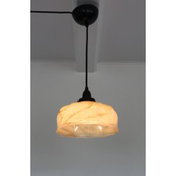 Art Deco glas pendel