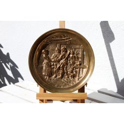 Bronze platte