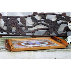 Art Deco serveringsbakke