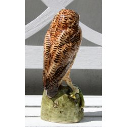 Art Nouveau Royal Dux majolica figur