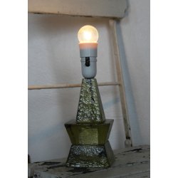 Glas bordlampe