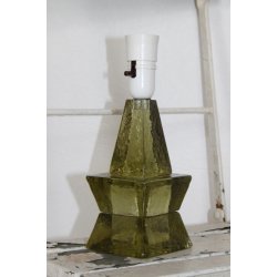 Glas bordlampe