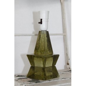 Glas bordlampe