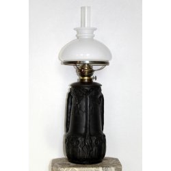 L.Hjorth Terracotta olielampe