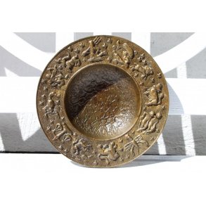 Bronze fad med stjernetegn