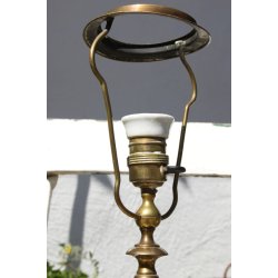 Art Deco bronze bordlampe